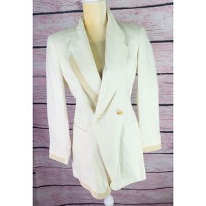 Escada Margaretha Ley White/Beige Blazer
